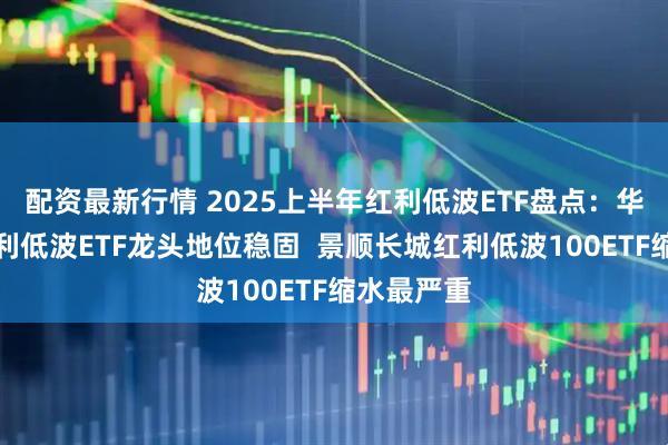 配资最新行情 2025上半年红利低波ETF盘点：华泰柏瑞红利低波ETF龙头地位稳固  景顺长城红利低波100ETF缩水最严重